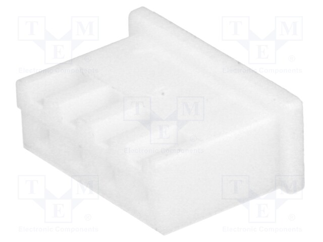 Plug; wire-board; female; XH; 2.5mm; PIN: 4; w/o contacts; for cable