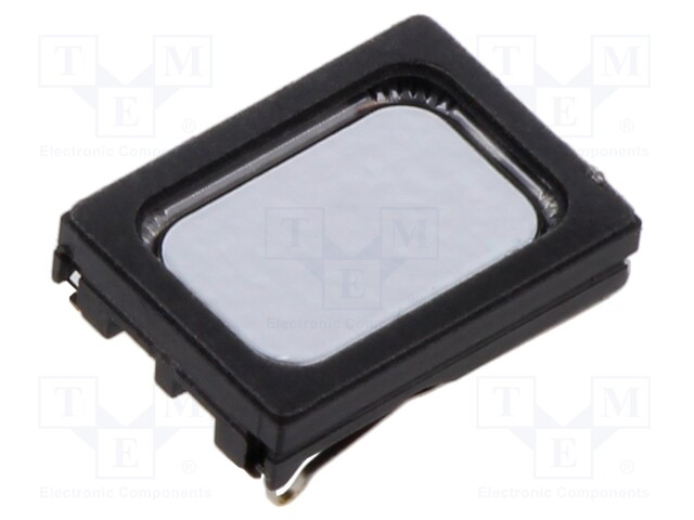 Loudspeaker; miniature; 100mW; 8Ω; 15x11x3.5mm; Sound level: 89dB