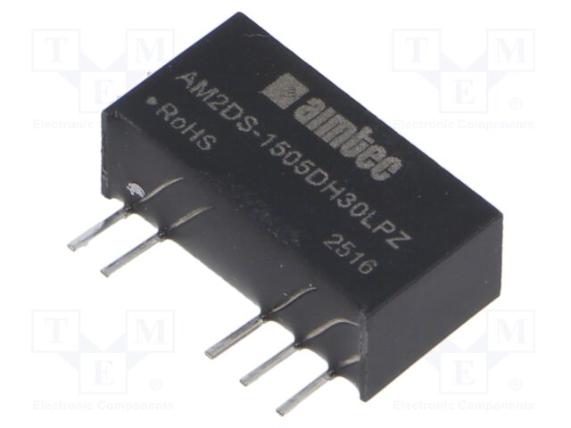 Converter: DC/DC; Protection: short circuit protection SCP