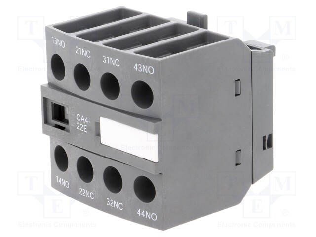 Auxiliary contacts; Series: AF; Leads: screw terminals