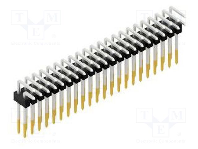 Connector: pin strips; pin header; male; PIN: 44; 2.54mm; THT; 2x22