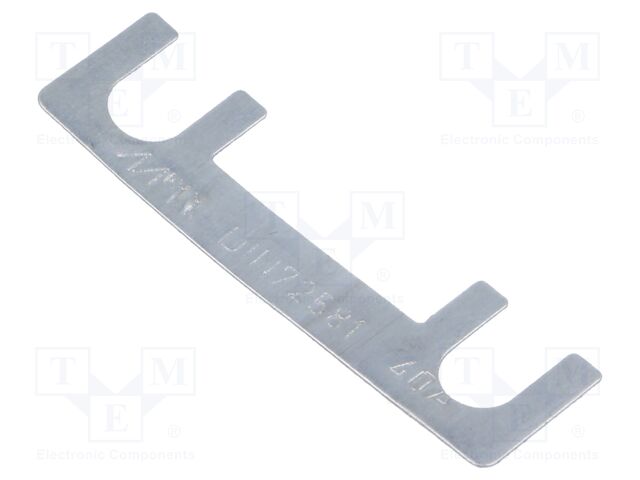 Fuse: fuse; 40A; 32VDC; automotive,strip fuse; M5 screw; 41x11mm