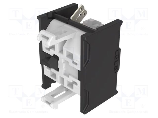 Contact block; 22mm; OptoHiT; front fixing; plug-in terminals