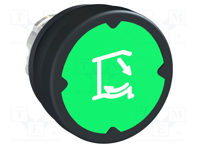 Switch Actuator, Green, Schneider Harmony XB4 Series 22mm Pushbutton Switches