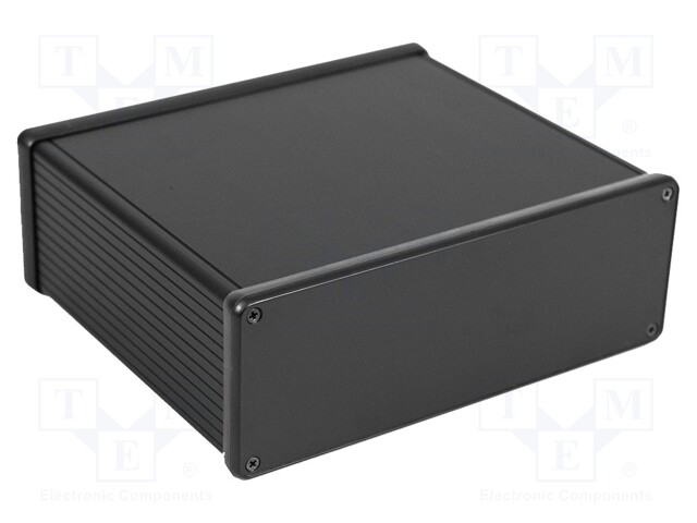 Enclosure: with panel; 1455; X: 160mm; Y: 191mm; Z: 66mm; aluminium