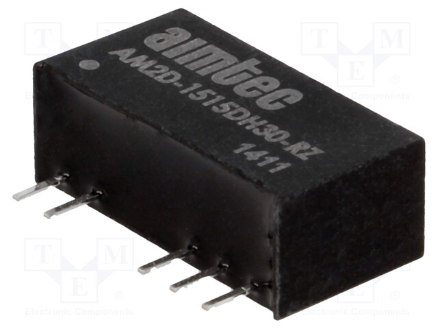 Converter: DC/DC; 2W; Uin: 13.5÷16.5V; Uout: 15VDC; Uout2: -15VDC