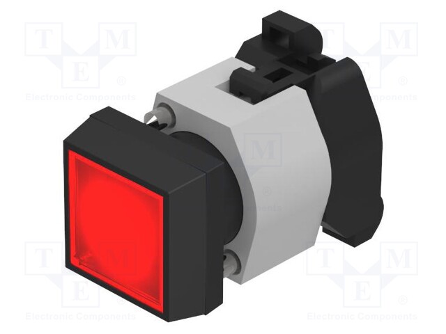 Control lamp; 22mm; OptoHiT; -40÷55°C; Ø22.3mm; IP65; red