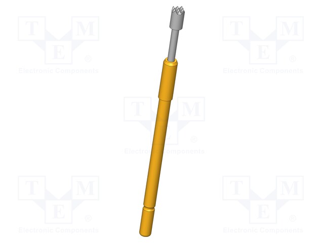 Test needle; Operational spring compression: 4mm; 5A; Ø: 1.8mm
