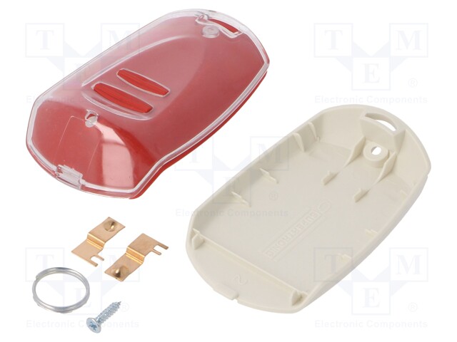 Enclosure: for remote controller; ABS; Number of buttons: 2