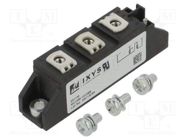 Module; double series; 1.2kV; 60A; TO240AA; Ufmax: 1.24V; screw