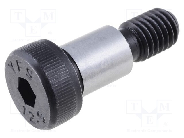 Shoulder screw; Mat: steel; Thread len: 16mm; Thread: M10; ISO: 7379