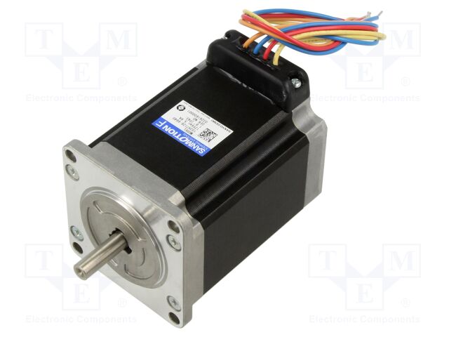 Motor: DC; 2-phase,bipolar,stepper; 24VDC; step 1,8°