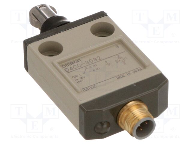 Limit switch; IP67; No.of mount.holes: 2; -10÷70°C; metal; 25mm