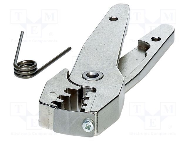 Crimping jaws; 4÷10mm2; Die shape: trapeze