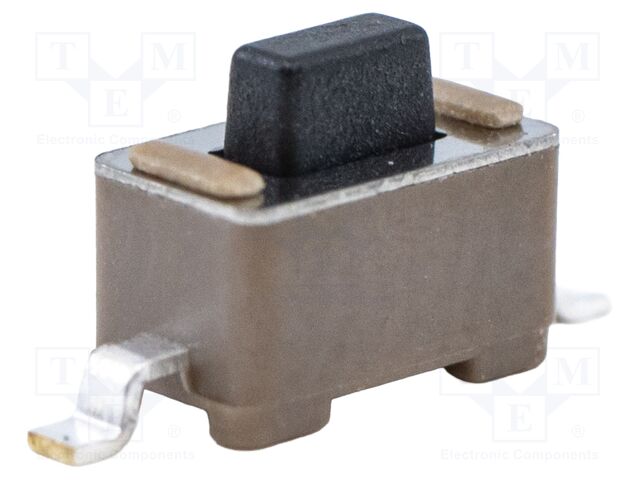 Tactile Switch, TL3302 Series, Top Actuated, Surface Mount, Rectangular Button, 180 gf