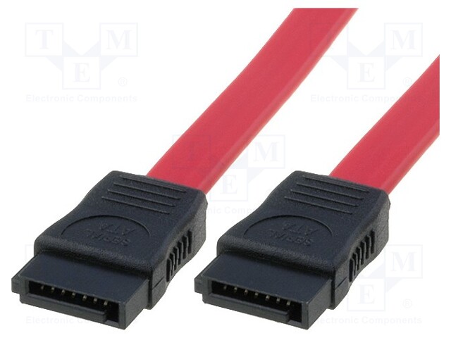 Cable;SATA plug,both sides;0.5m