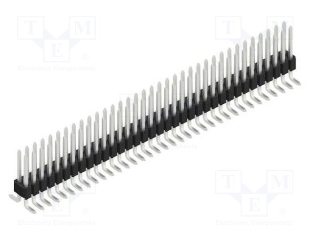 Connector: pin strips; pin header; male; PIN: 70; 1.27mm; SMT; 2x35