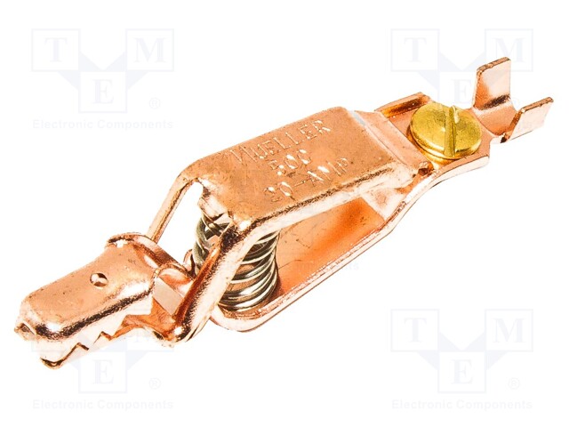 Crocodile clip; 20A; Grip capac: max.12.7mm; Overall len: 57mm