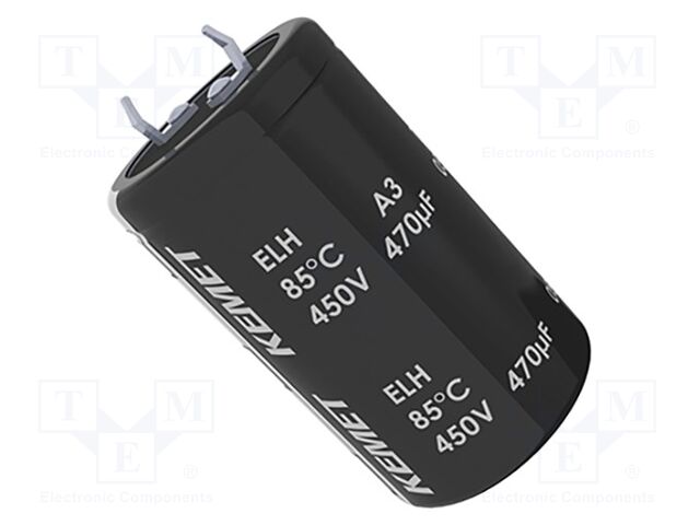 Capacitor: electrolytic