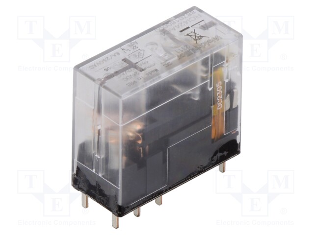Relay: electromagnetic; DPDT; 24VDC; Icontacts max: 8A; max.240VAC