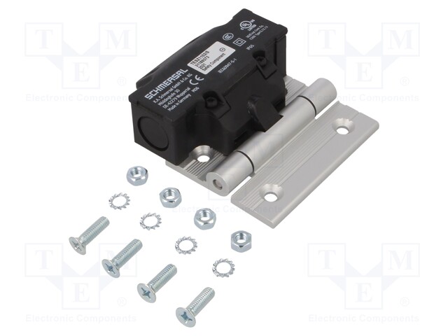 Safety switch: hinged; NC x2 + NO; IP65; -25÷65°C; 135°