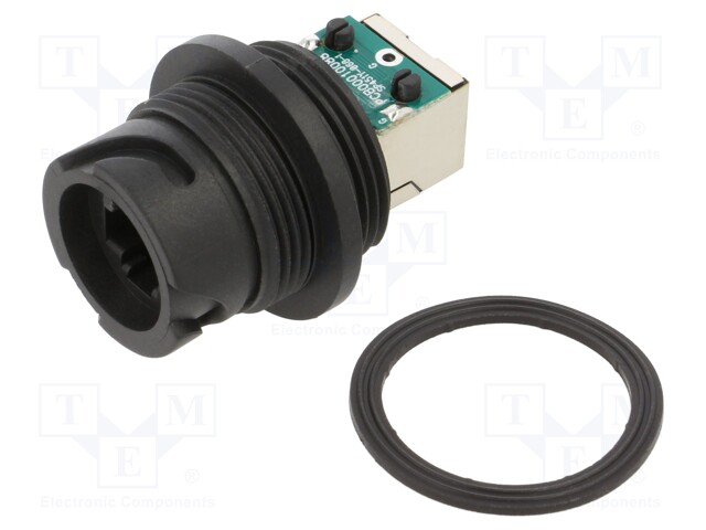 Coupler; PIN: 8; Cat: 5e; ODVA; Layout: 8p8c; RJ45 socket,both sides