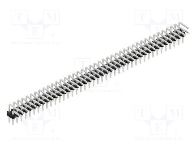 Connector: pin strips; pin header; male; PIN: 82; 2mm; THT; 2x41