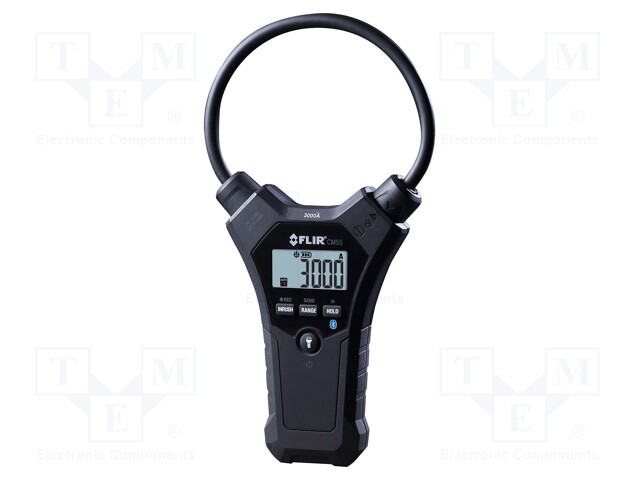 AC digital clamp meter; Øcable: 60mm; LCD (3000); True RMS AC
