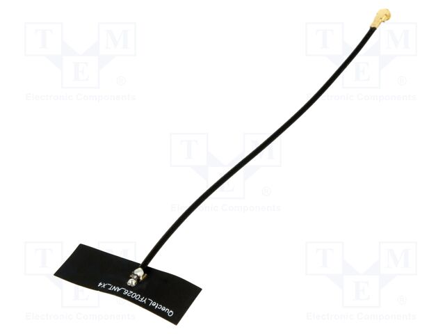 Antenna; Bluetooth,WiFi; 5.5dBi; linear; 28.9x11mm; MHF; -30÷85°C