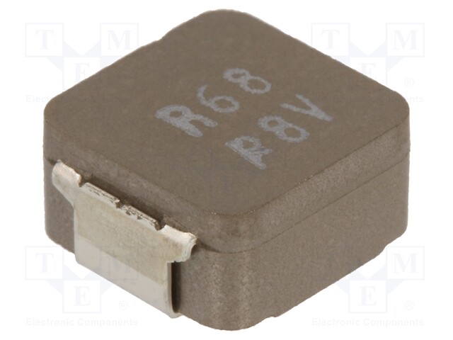 Inductor: ferrite; 680nH; Ioper: 27.6A; 2.3mΩ; ±20%; Isat: 37.5A
