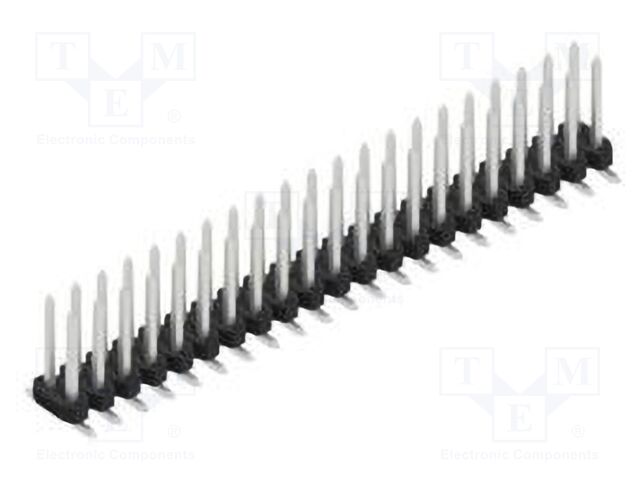 Connector: pin strips; pin header; male; PIN: 42; 2mm; SMT; 2x21