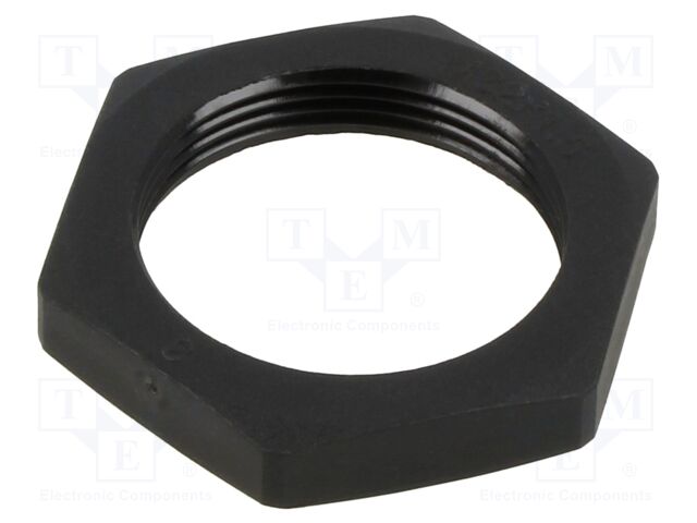 Nut; M32; 41mm; black; -40÷100°C; Thread: metric; Pitch: 1.5