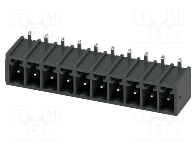 PCB headers, nominal cross section: 1.5 mm2, color: black, n