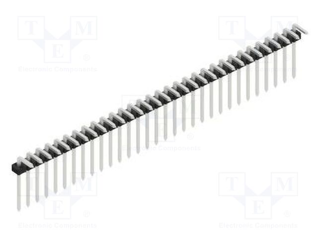 Connector: pin strips; pin header; male; PIN: 31; 2mm; THT; 1x31