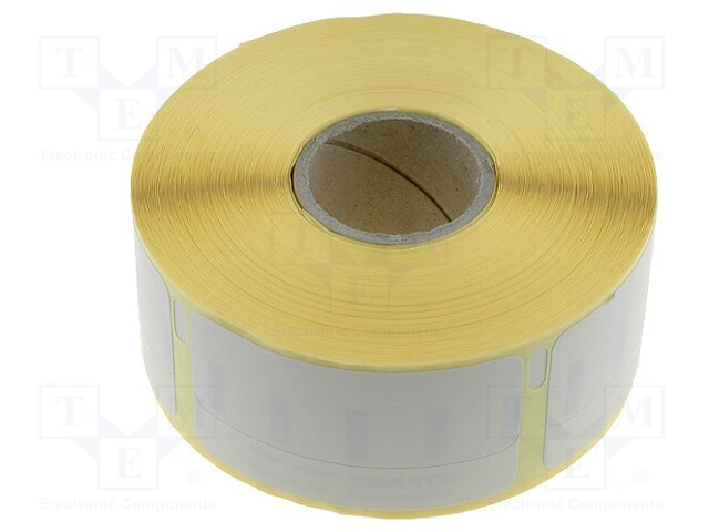 Label; Colour: white; Character colour: black; Label l: 51mm