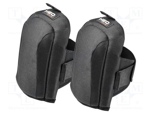 Knee pads; polyester,fabric