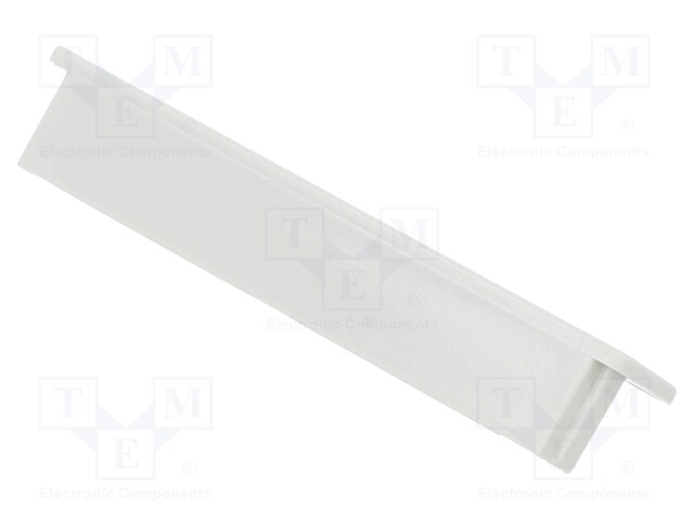 Terminals cover; for enclosures; grey