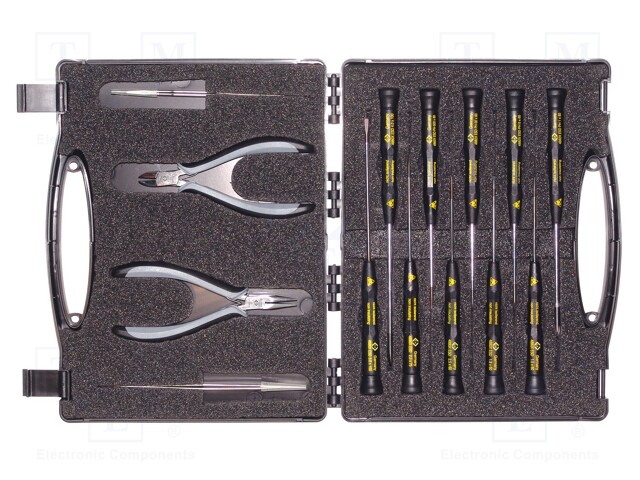 Kit: general purpose; ESD; 14pcs.