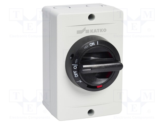 Switch-disconnector; Poles: 4; screw; 16A; IP66; KEA; Colour: grey