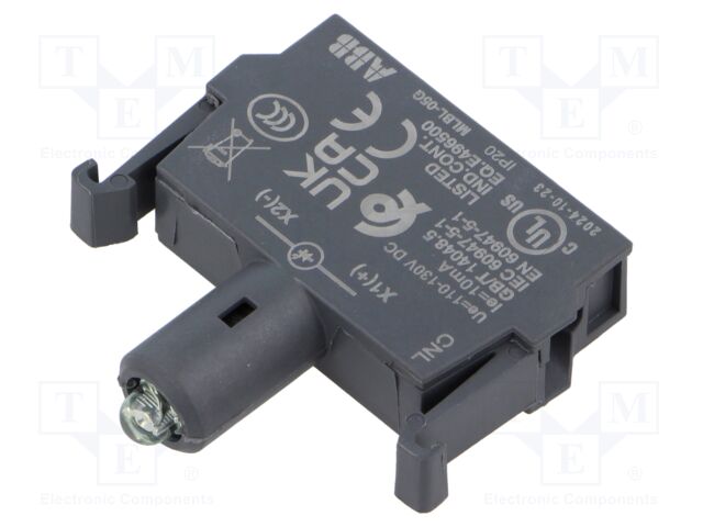 Illuminating unit; 22mm; M2S,MPD,MPEK,MPET,MPI,MPM,MTS; front