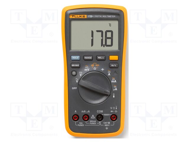Digital multimeter; LCD; (4000); VDC: 4V,40V,400V,1kV; -55÷400°C
