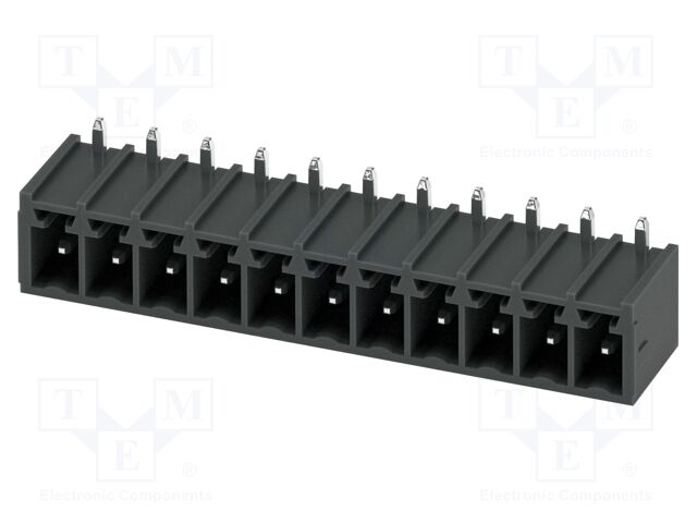 PCB headers, nominal cross section: 1.5 mm2, color: black, n