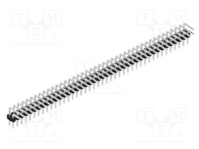 Connector: pin strips; pin header; male; PIN: 84; 2mm; THT; 2x42