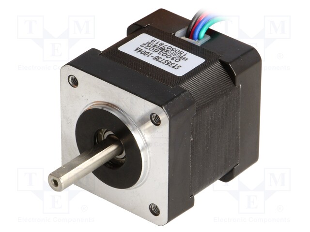 Motor: stepper; 2.7VDC; Shaft: D spring; max.141mNm; 1A