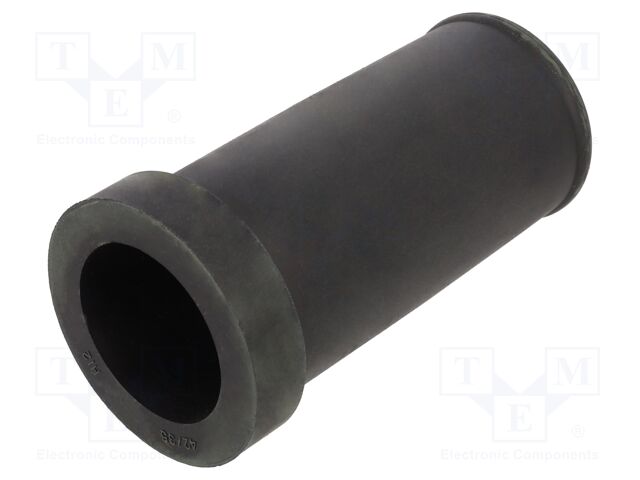 Grommet; caoutchouc; L: 100mm; -20÷80°C; Øcable: 35mm; black
