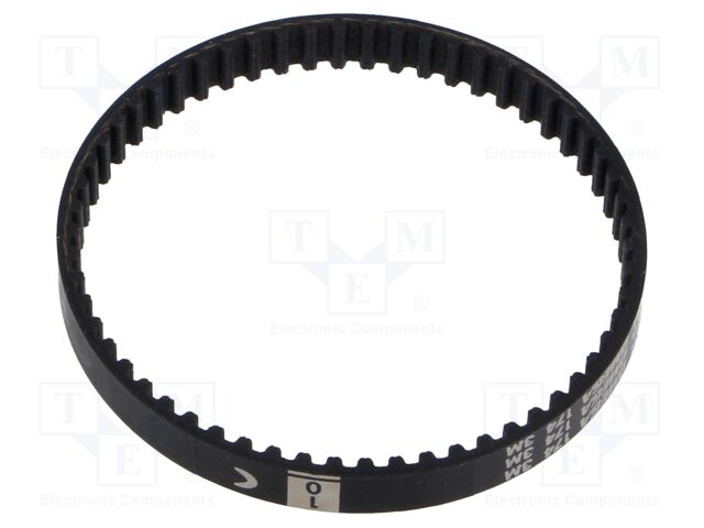 Timing belt; 3M; 174mm; metric; OMEGA