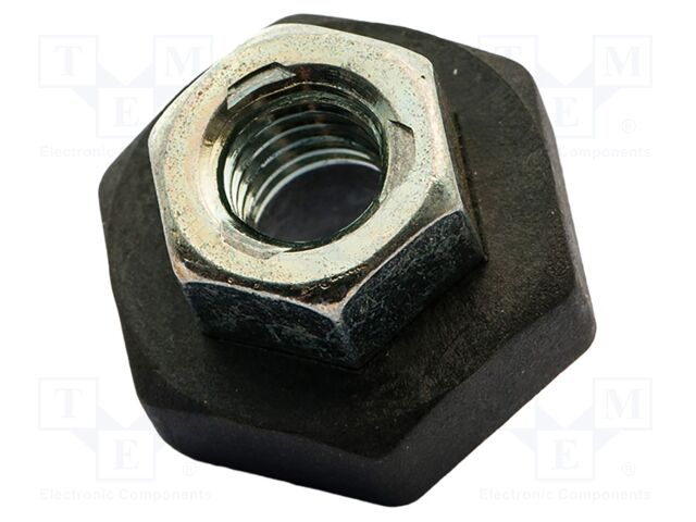 Black; Fuse acces: nut