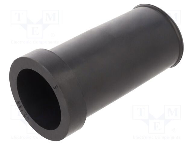 Grommet; caoutchouc; L: 100mm; -20÷80°C; Øcable: 38mm; black