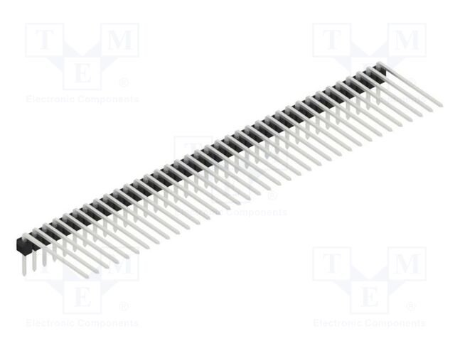Connector: pin strips; pin header; male; PIN: 36; 2.54mm; THT; 1x36