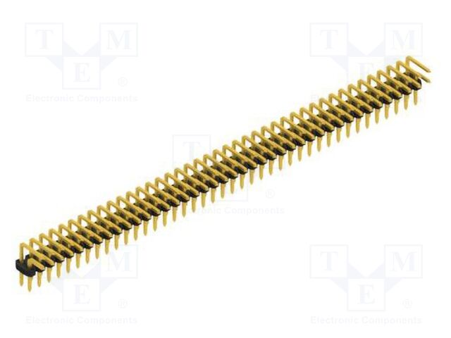 Connector: pin strips; pin header; male; PIN: 82; 2mm; THT; 2x41